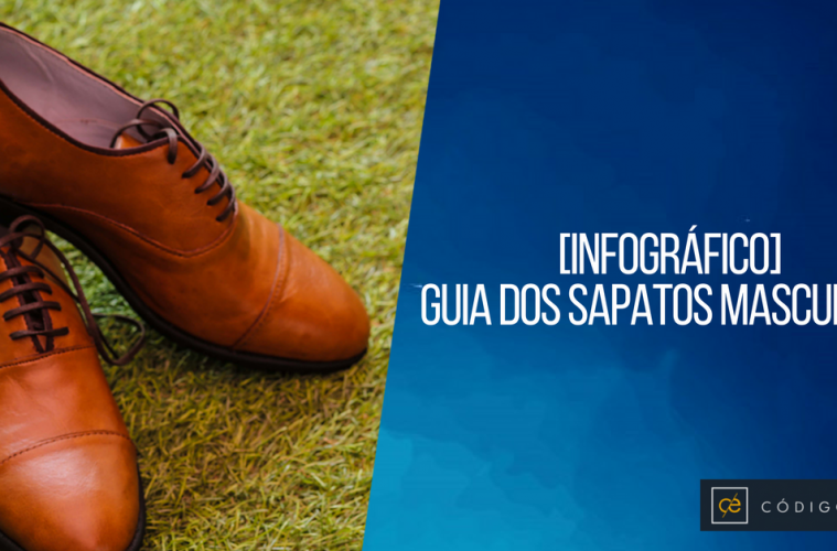 Infográfico Como Escolher Sapatos Masculinos para Cada Ocasião