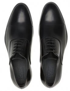 sapato social oxford preto